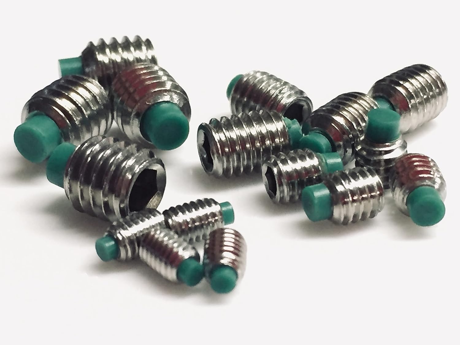 Nylon Tip Grub Screws are Manufactured from 304 Stainless Steel A2, with a self Colour Finish M6 x 7.5mm (Pack of 16)