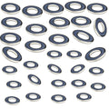 M10 Washer x 16 M12 Washer x 16 A2 Stainless Steel Form A Thick Flat Washers (32 Pack)
