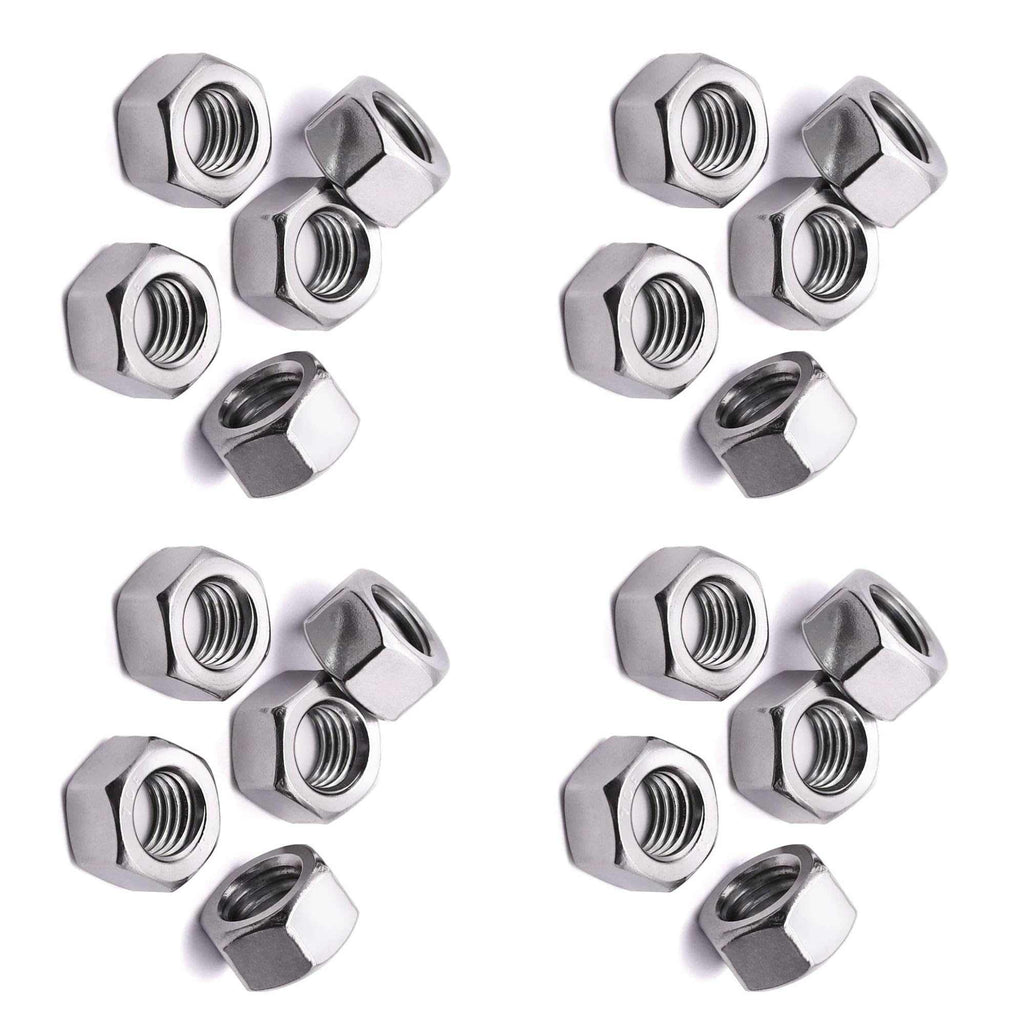 M12 Hex Hexagon Nut stainless steel A2 303 marine grade pack of 10