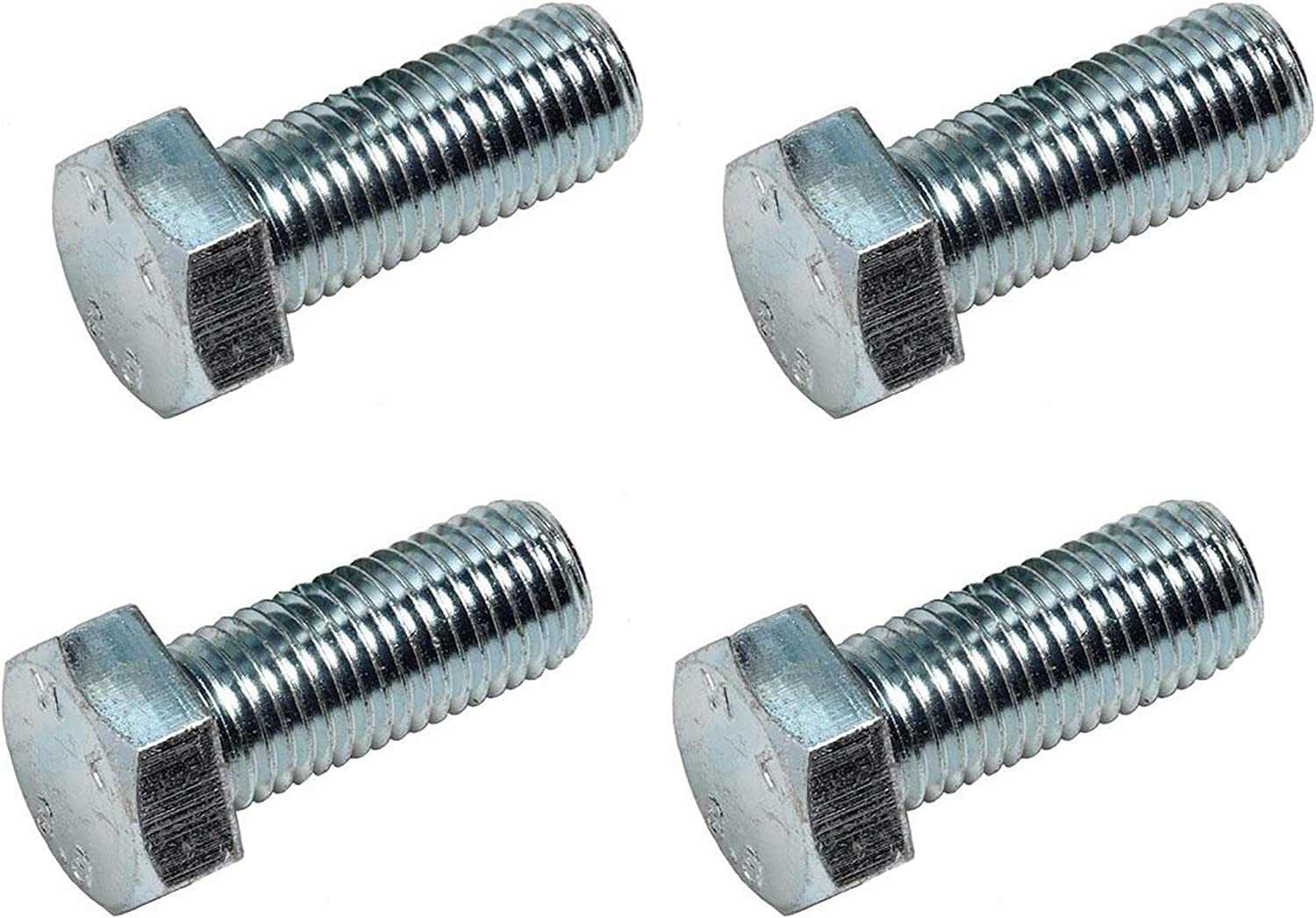 5/16 inch x 3/4 inch UNC fully threaded high tensile steel bolts pack of 2