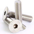 M6 x 25mm Countersunk Socket Screws A2 Stainless Steel Allen Key
