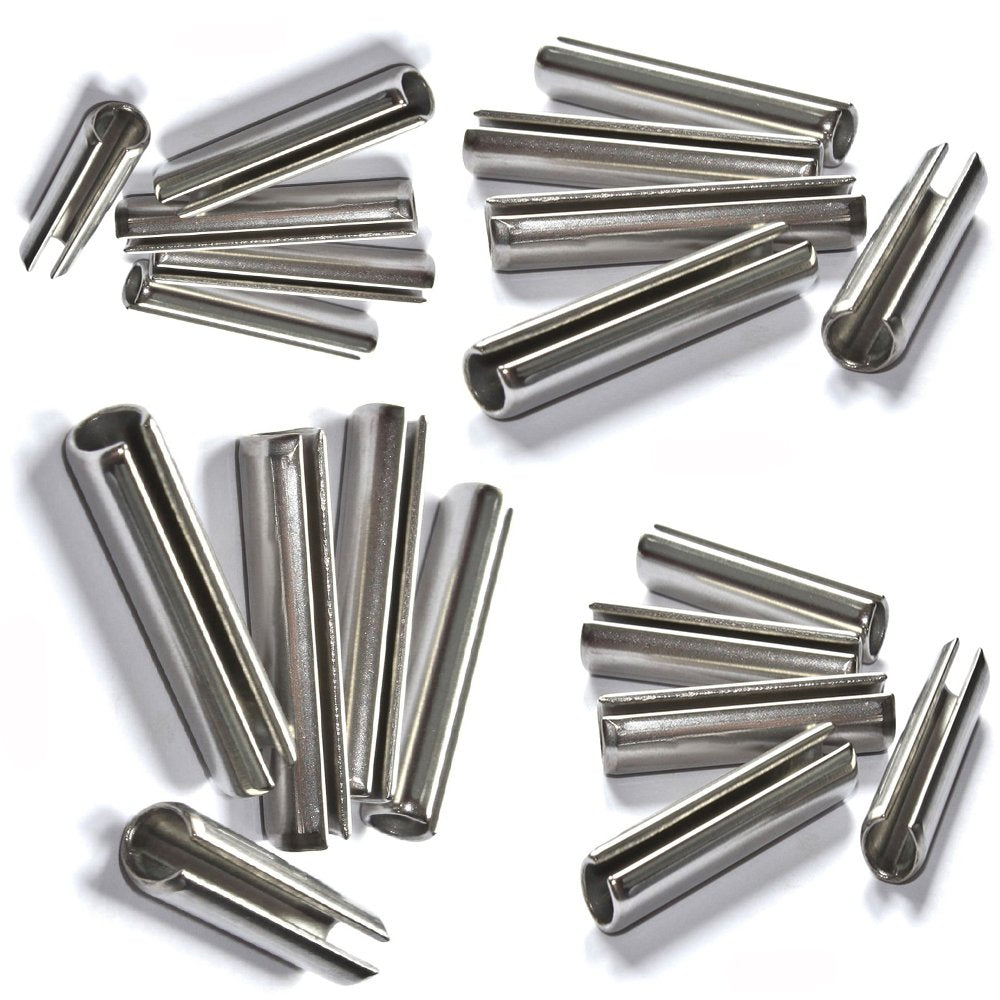 Roll Pins Slotted Spring Pins  for Pallet Truck BT Lifter A2 Stainless Steel Set 11 Pieces