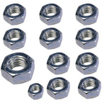 M20 Full Nuts bright zinc plated Grade 8 steel pack of 12 corrosion resistant DIN 934
