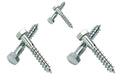 M8 x 50 Coach Screws Zinc Pack of 6