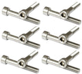 M8 x 65mm Socket Cap Screws Grade 12.9 Zinc Plated - Pack of 12