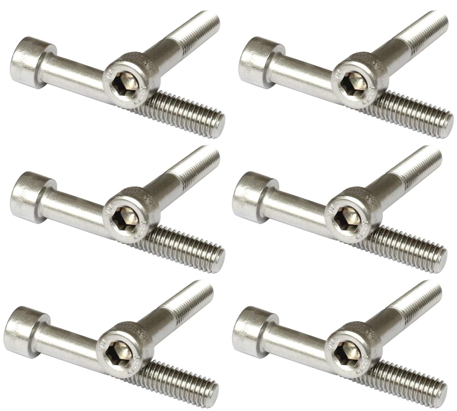 M8 x 65mm Socket Cap Screws Grade 12.9 Zinc Plated - Pack of 12