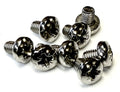 M6 x 8 Pozi Pan Head Screws A2 Stainless Steel Pack of 8 Din 7985