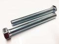High Tensile Hex Head Bolt zinc plated M16 150mm length pack of 2