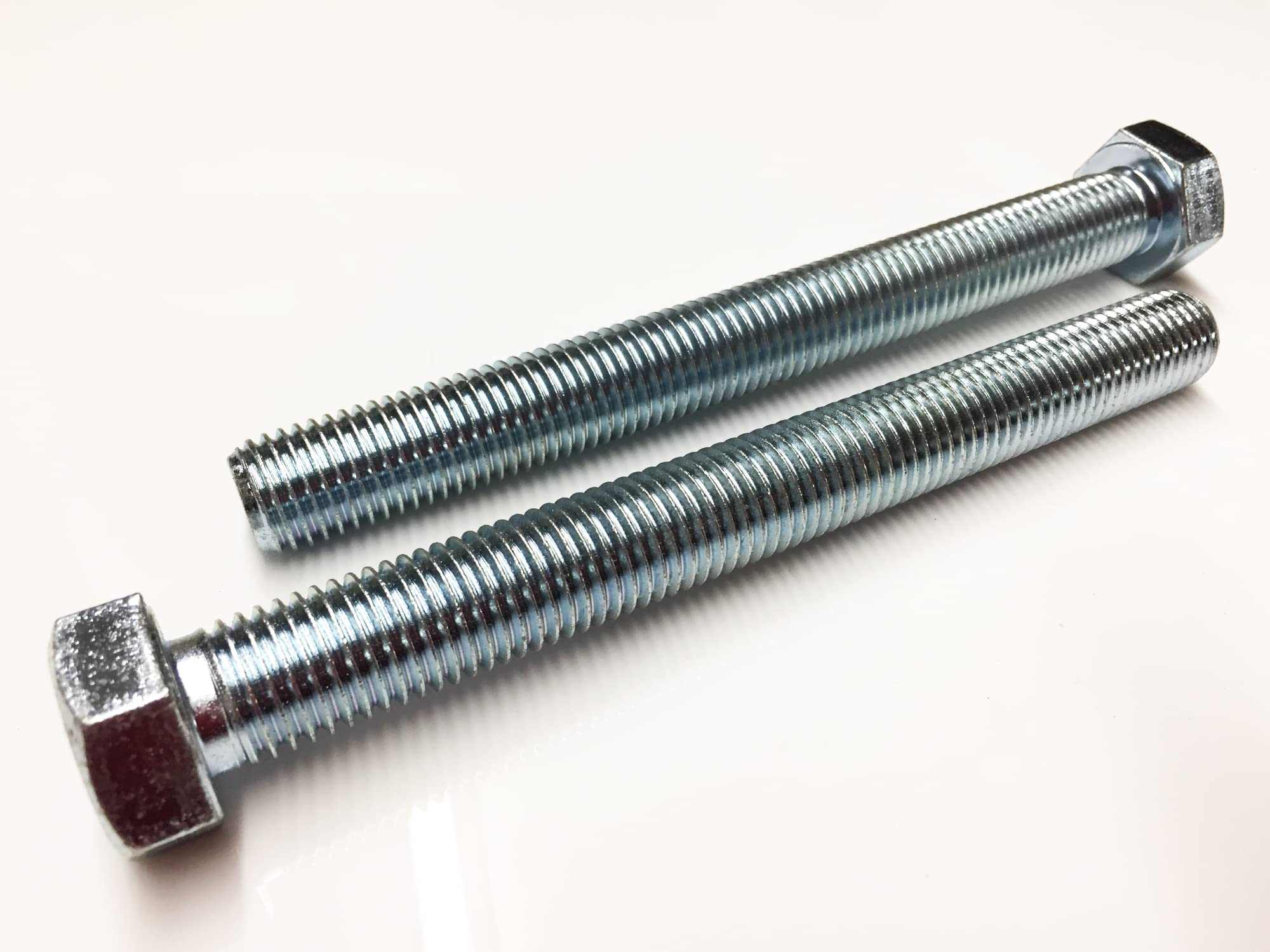 High Tensile Hex Head Bolt zinc plated M16 150mm length pack of 2