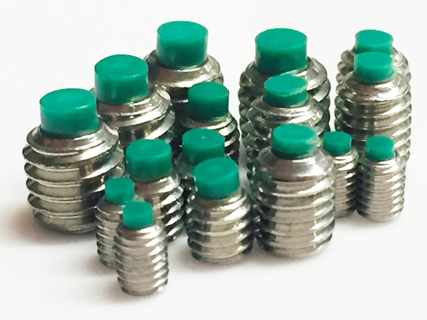 Nylon Tip Grub Screws are Manufactured from 304 Stainless Steel A2, with a self Colour Finish M6 x 7.5mm (Pack of 16)