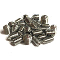 Grub Screws Metric Thread (Mixed 40 PACK) A2 Stainless Steel Cone Point 10 X M3,M4,M5 & M6 x 5mm Socket Allen Key Grub Screw
