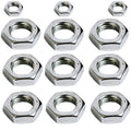 M20 Half Locking Nuts Zinc Plated Pack of 12 DIN 936 Grade 4 for industrial use