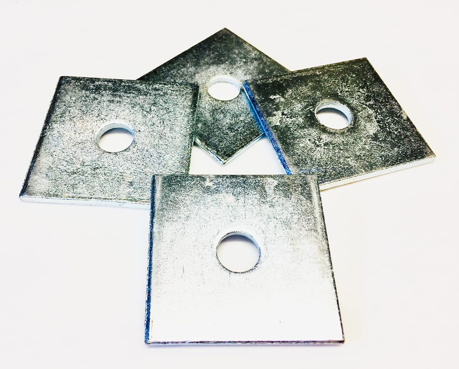Steel Square Washers M10 X 50mm x 50mm 3mm Pack of 4 DIN 436