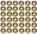 M20 Hex Half Lock Nut Zinc Plated Grade 4 Pack of 36 DIN 936