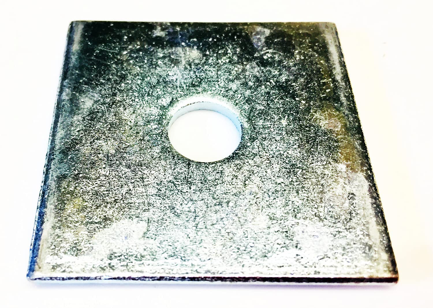 Steel Square Washers M12 x 50mm x 50mm x 3mm | DIN 436 | Pack of 4 | Grade A