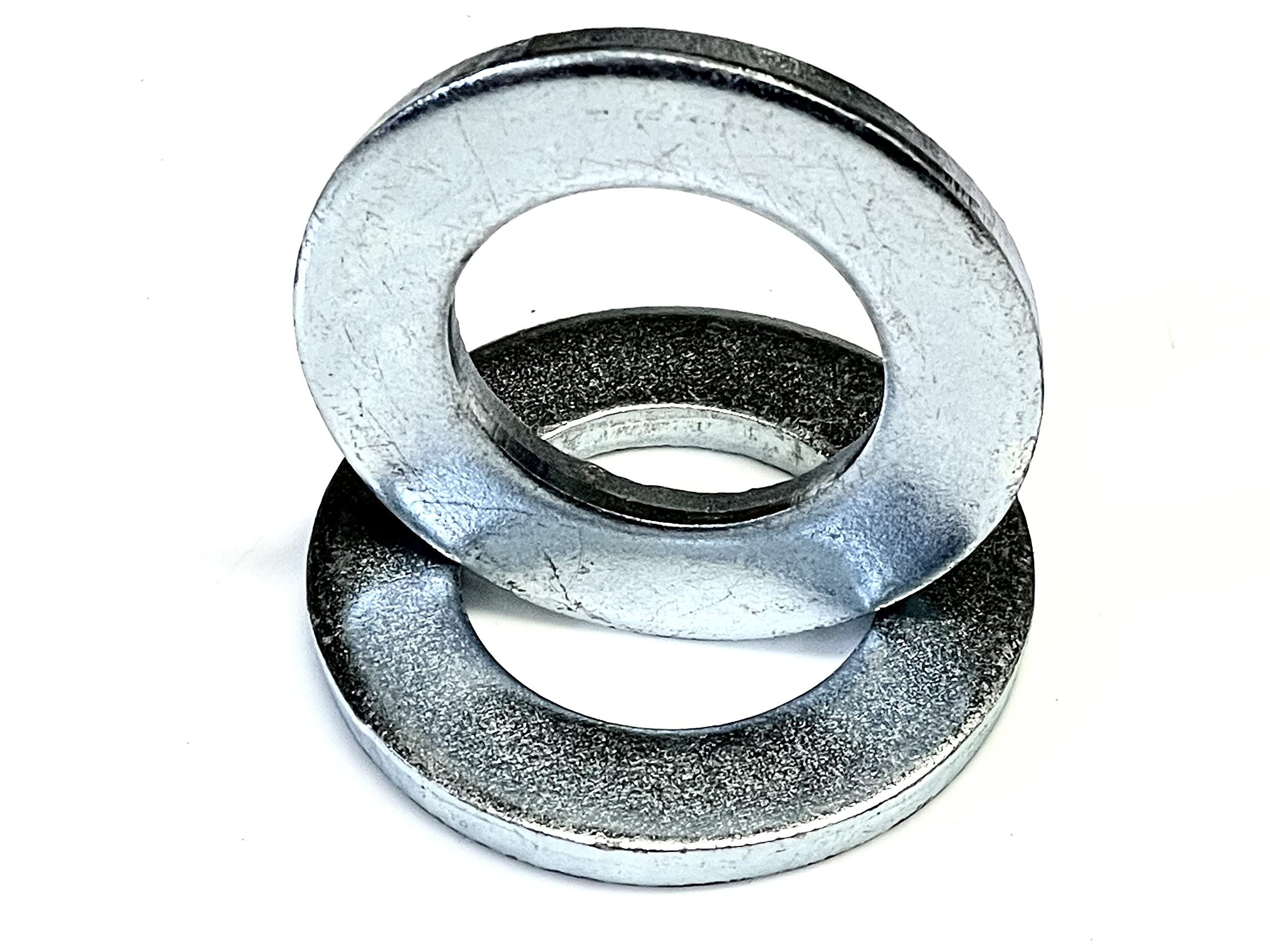 M24 Bright zinc plated plain washers pack of 2