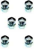 M12 BZP Hex Nuts Pack of 6