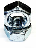 M24 Hexagon steel full nuts Grade 8 bright zinc plated pack of 2 corrosion resistant