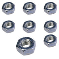 Pack of 8 M12 full nuts zinc plated corrosion resistant industrial strength