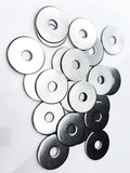 M6 x 25mm Penny Washers 1.5mm Thick - A2 Stainless Steel Pack of 20