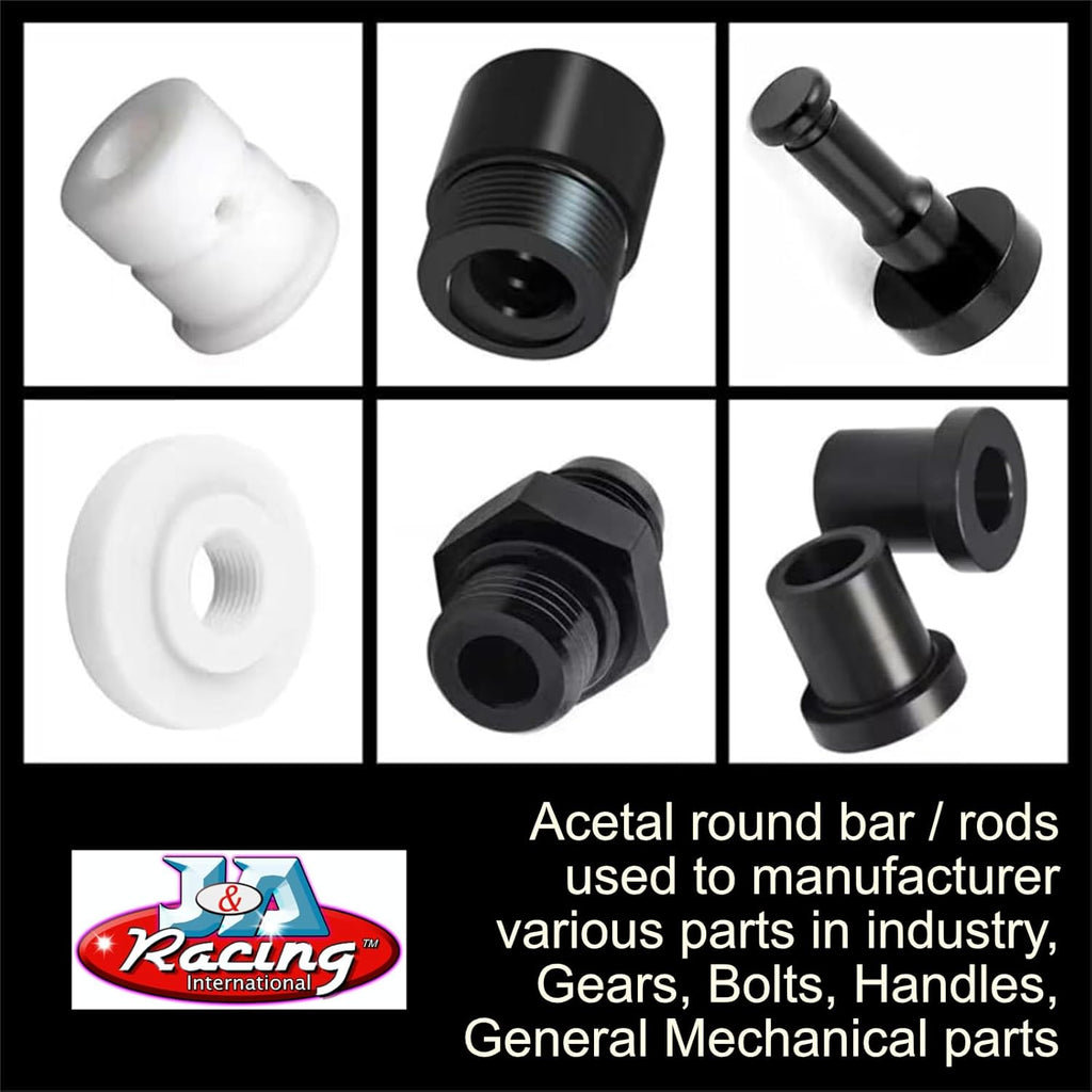 White Acetal Copolymer Rod