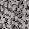 Aluminium Rod Round Bar H30 6082 T6 Round Bar 50.0mm 1.96 inch Diameter x 300mm Long