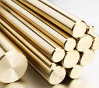 CZ121 Brass Round Bar Rods in various diameters for machining and model making applications