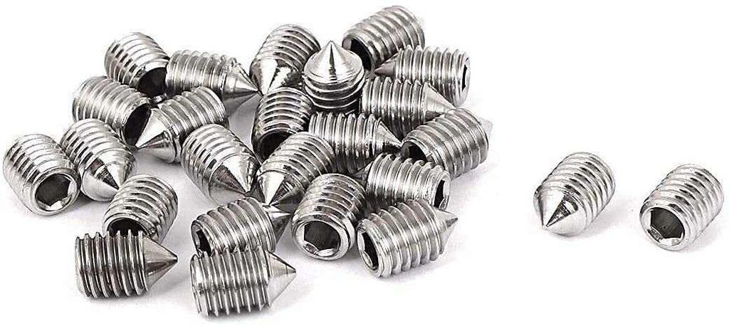 Cone Point Grub Screws Mixed 5mm long  Warehouse Equip Uk