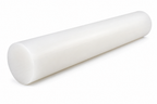 HDPE Round Rod – Translucent White 130mm Diameter x 1000mm Grade A PE500