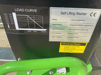 HULK 750 Semi-Electric Self-Loading Stacker - 750kg, 1.5m Lift
