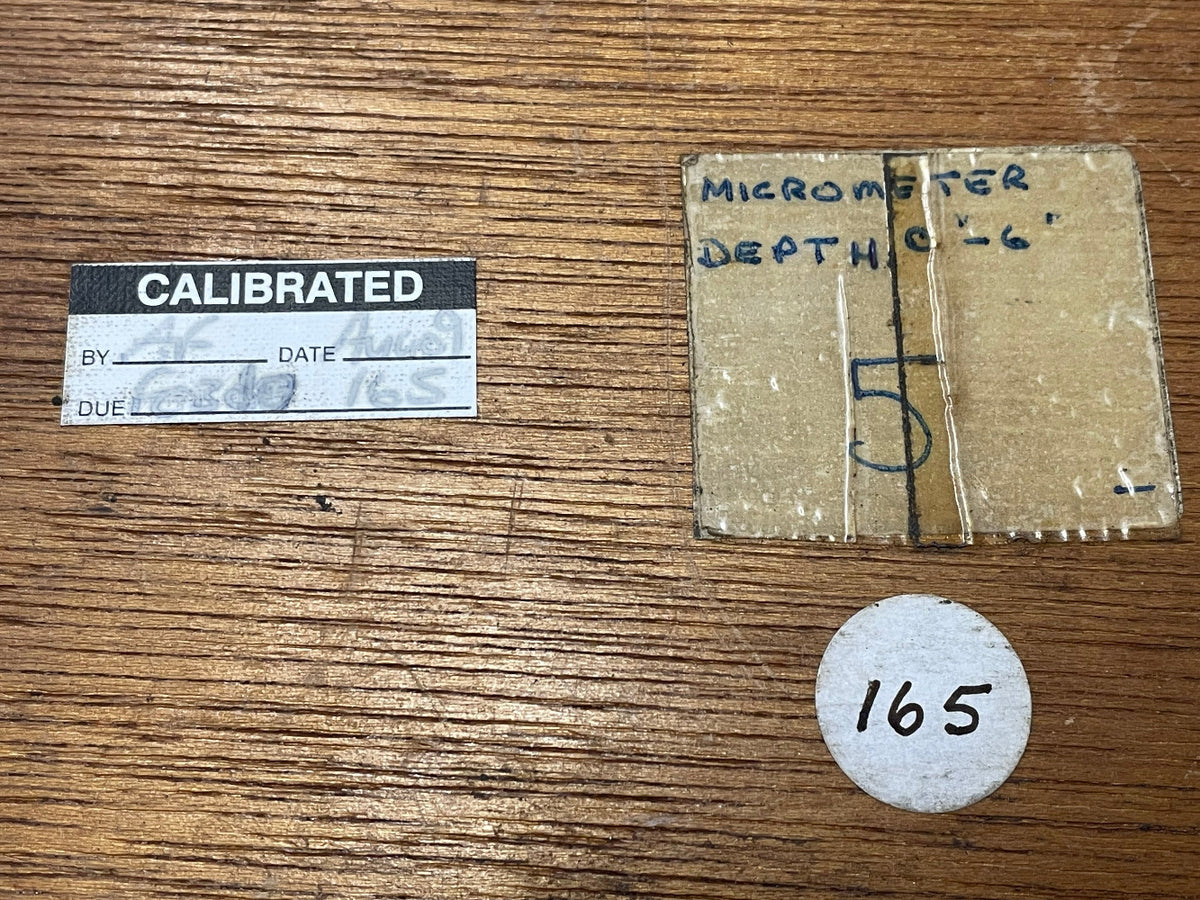 Used Mitutoyo Code 129-132 DMC 4–6 in Depth Micrometer