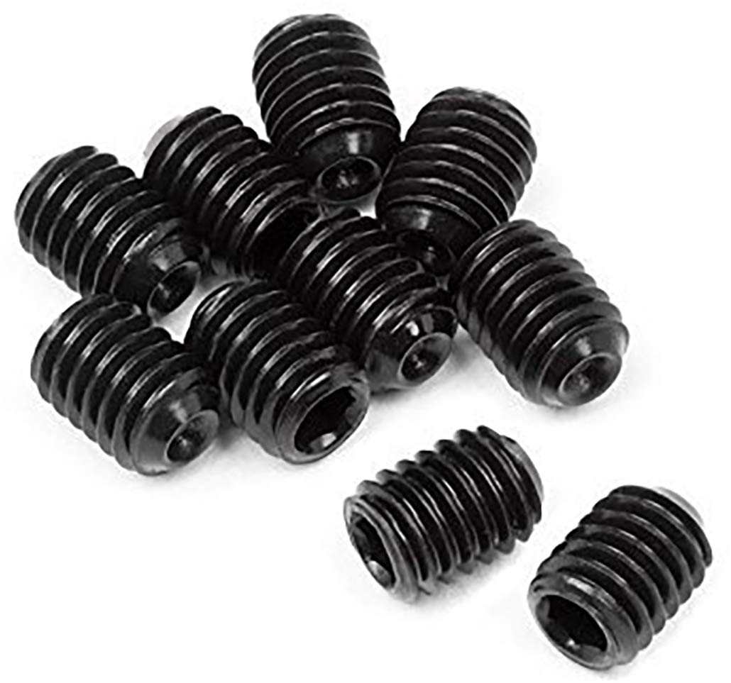M3 x 5mm Grub Screws Cup Point (10 Pack) - Grade 45H High Tensile Steel  Warehouse Equip Uk