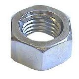 M8 full nuts 20 pack stainless steel hexagon fasteners corrosion resistant