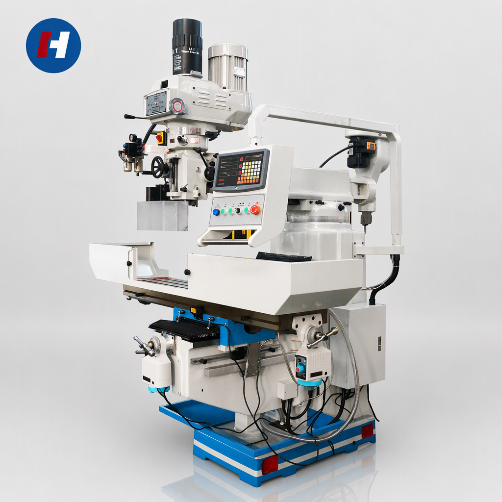 Chenghui 6H Turret Milling Machine - NT40 Spindle
