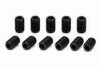 UNC 20 TPI 1/4 inch x 5/16 inch Socket Set / Grub Screws 10.9 Grade  for Door Closers, Door Handles etc Pack of 10