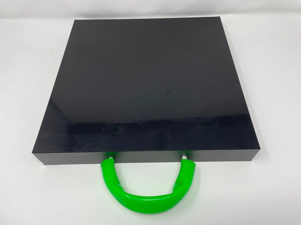 Heavy Duty HDPE Outrigger Pads 500 x 500 x 60mm - Black Square Crane Stabiliser Pads 25t