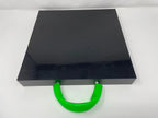Heavy Duty HDPE Outrigger Pads 500 x 500 x 60mm - Black Square Crane Stabiliser Pads 25t