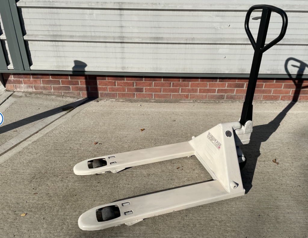 Pallet Truck Crown 2300kg, Used Wide Fork 1000 x 680mm