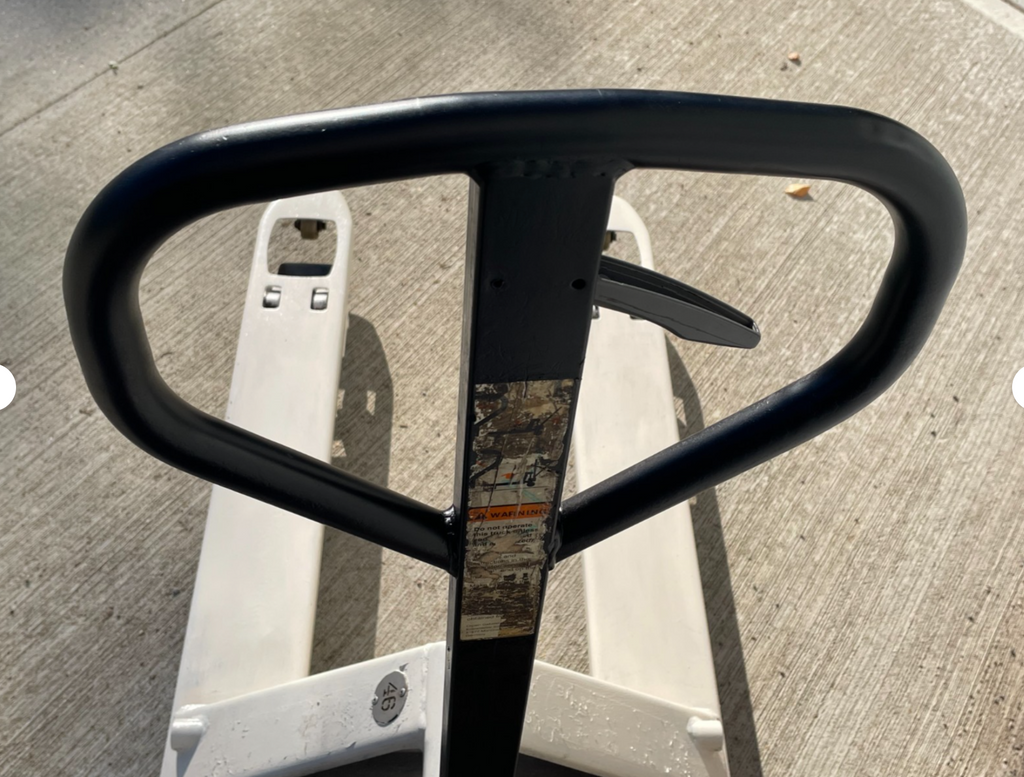 Pallet Truck Crown 2300kg, Used Wide Fork 1000 x 680mm