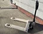 Pallet Truck Crown 2300kg, Used Wide Fork 1000 x 680mm
