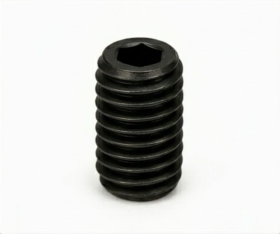 UNF 1/4 inch x 5/16 inch Socket Grub Screws - 24 TPI - High Tensile 10.9 - Pack of 10
