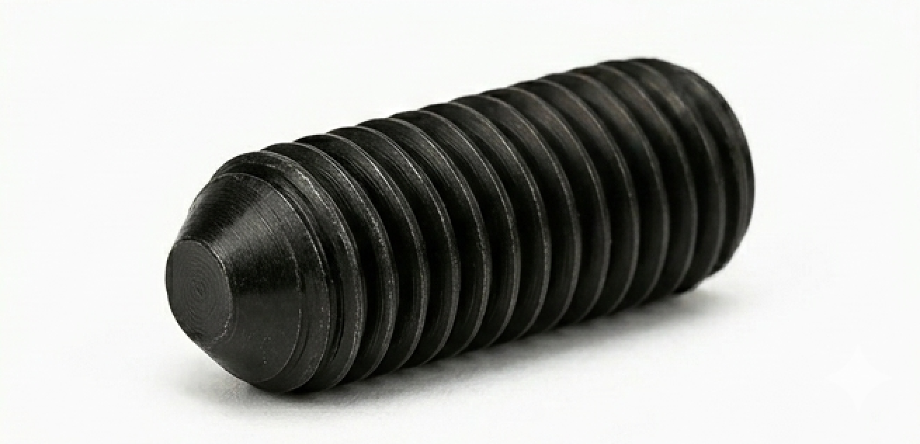UNF 1/4 inch x 5/16 inch Socket Grub Screws - 24 TPI - High Tensile 10.9 - Pack of 10