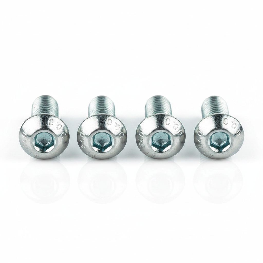 Close-up of M8 x 30mm Socket Button Head Bolts