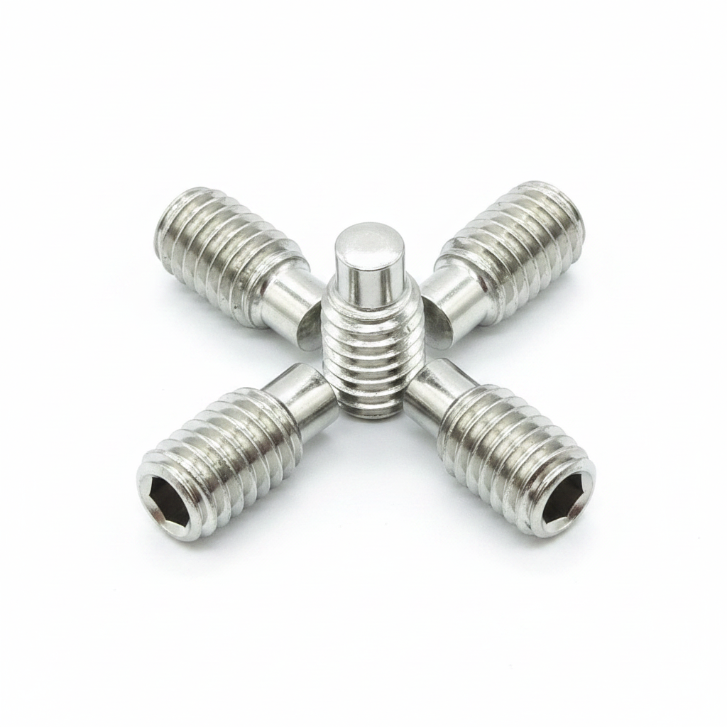 Dog Point Grub Screws M6x16 - Pack of 5