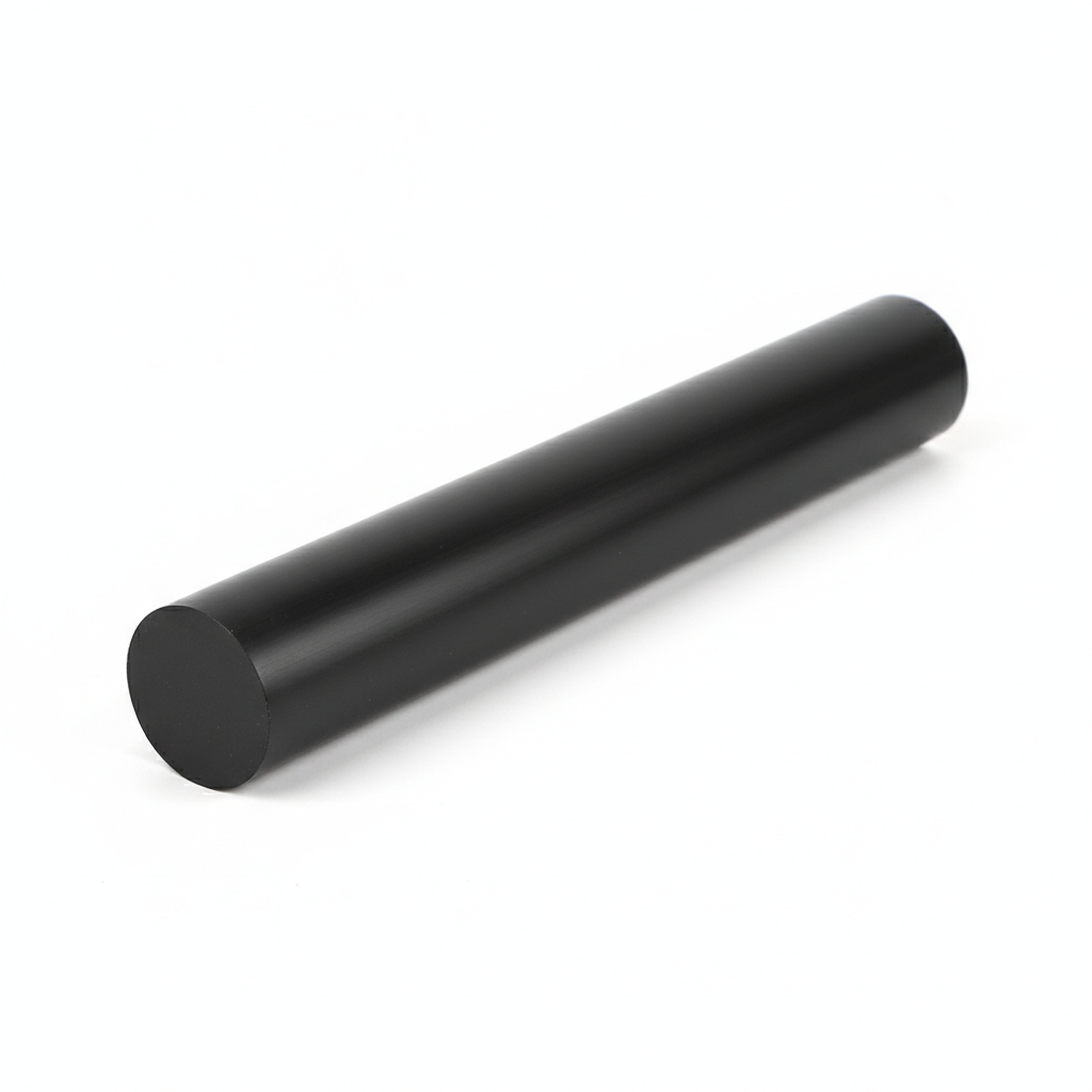 HDPE Round Rod Black 30mm x 300mm