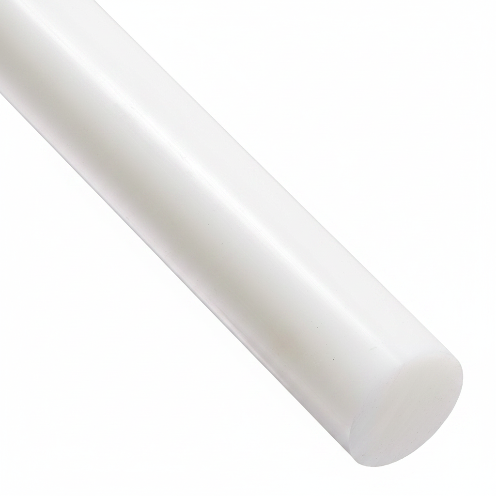 HDPE Round Rod - Studio White Background