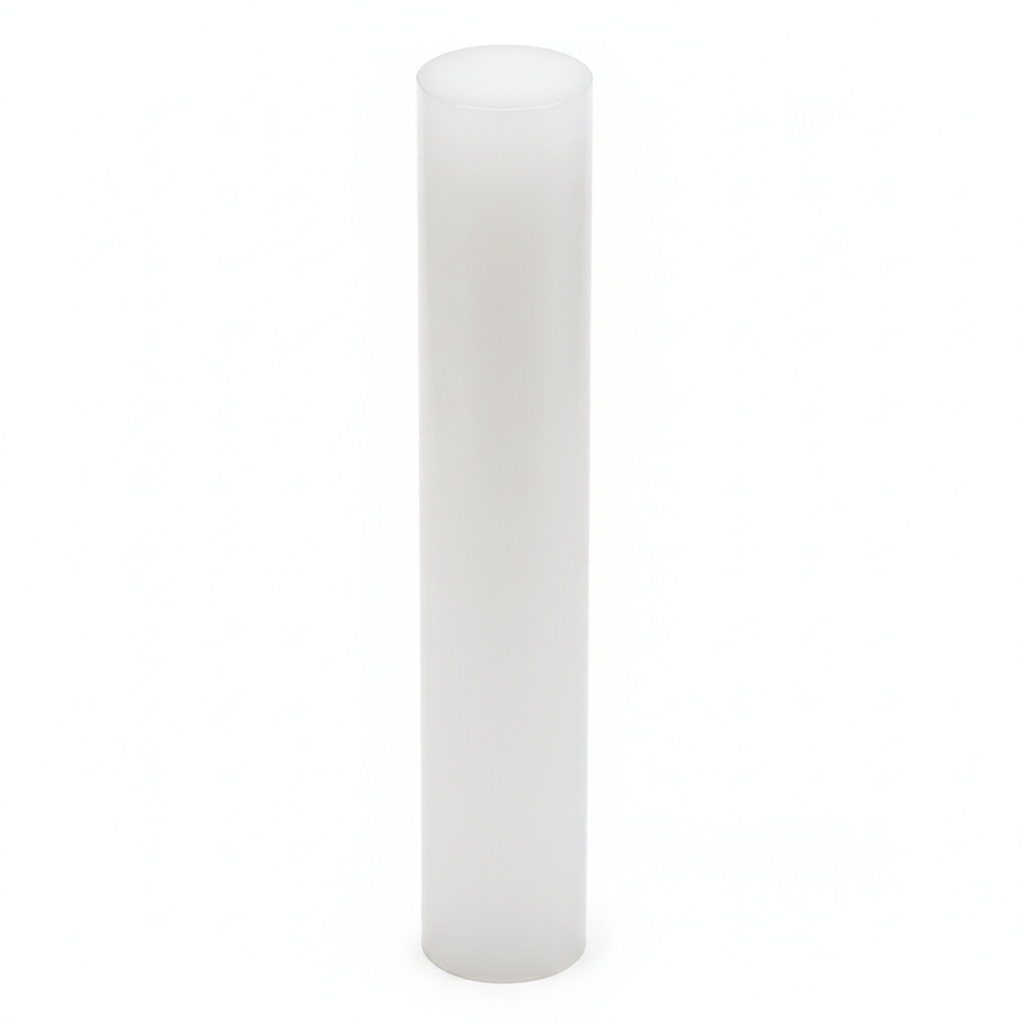 HDPE Round Rod Translucent White 100mm x 300mm
