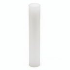 HDPE Round Rod Translucent White 100mm x 300mm