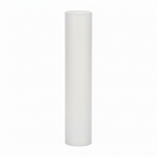 HDPE Round Rod Translucent White 160mm Diameter x 300mm Long Grade A PE500