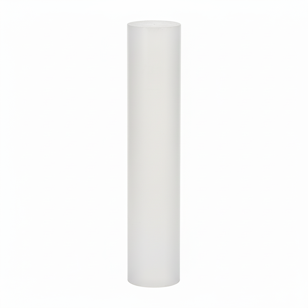 HDPE Round Rod Translucent White 160mm Diameter x 300mm Long Grade A PE500